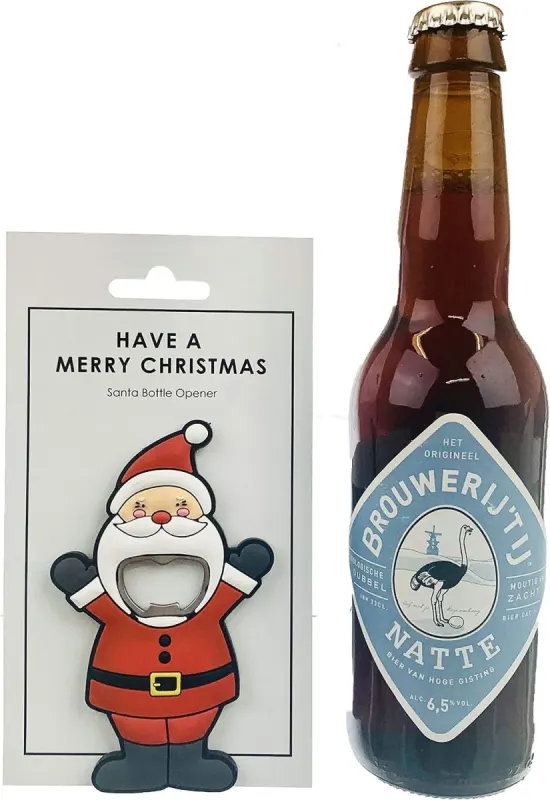 Abrebotellas navideño: el detalle cervecero para regalar