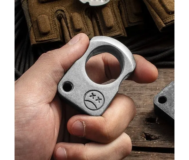 Anillo de defensa personal para nudillos hecho a mano - Cosas guapas