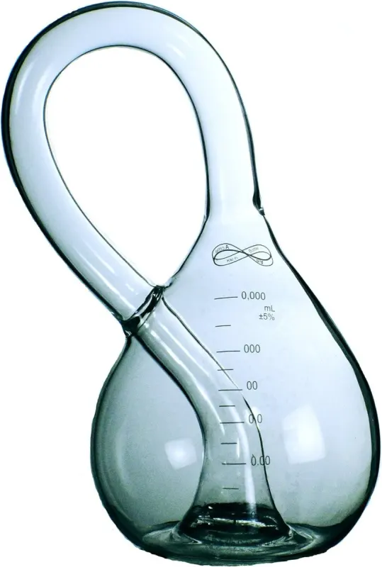 Botella Klein de vidrio: el objeto imposible que puedes llenar