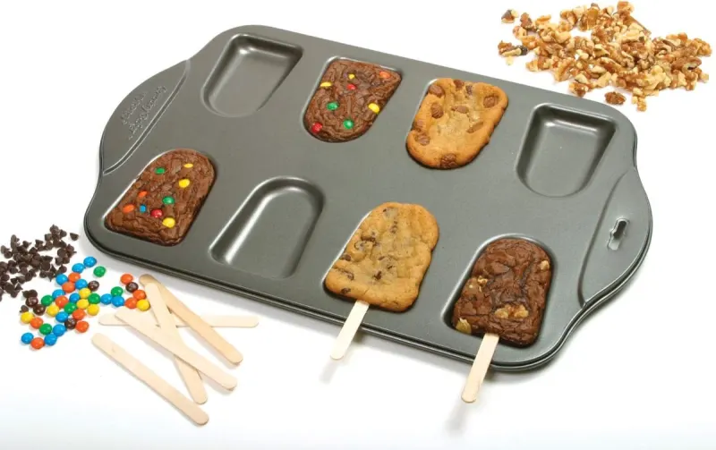 Molde cakesicles antiadherente Norpro con 25 palos de madera
