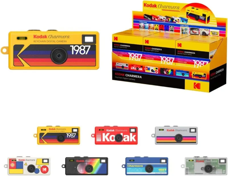 Cámara digital llavero Kodak Charmera: mini cámara retro