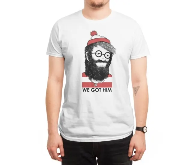 We Got Him | La camiseta que celebra la captura de Waldo | Cosas Guapas