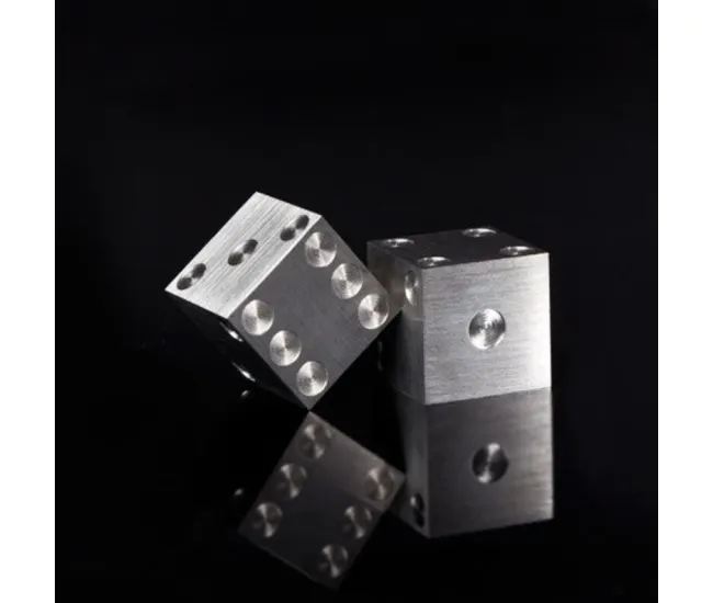 Dados mecanizados de precisión - Acero inoxidable sólido de 3/4"