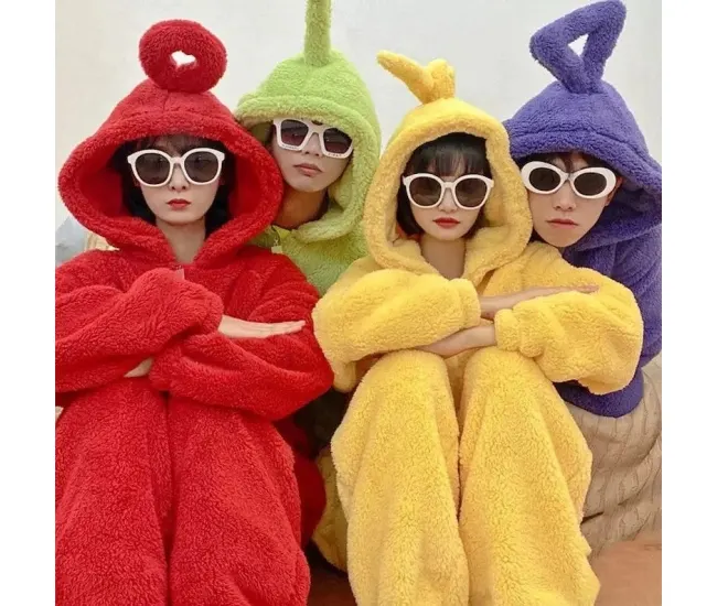 Disfraces de Teletubbies unisex hechos a mano | Cosas Guapas