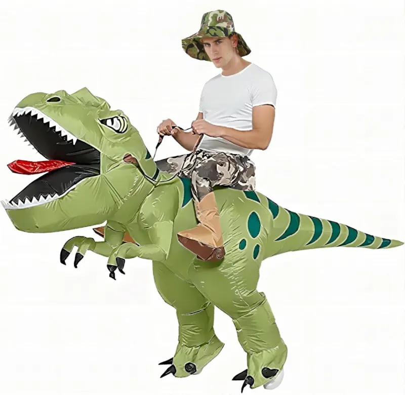 Disfraz dinosaurio inflable adulto para Halloween