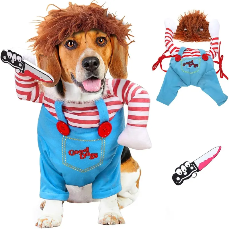 Disfraz perro Halloween: terror divertido para tu mascota