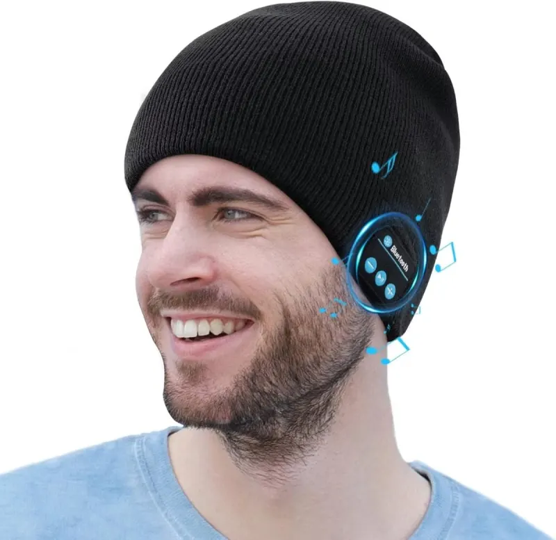 Gorro Bluetooth COTOP: música y calor sin auriculares