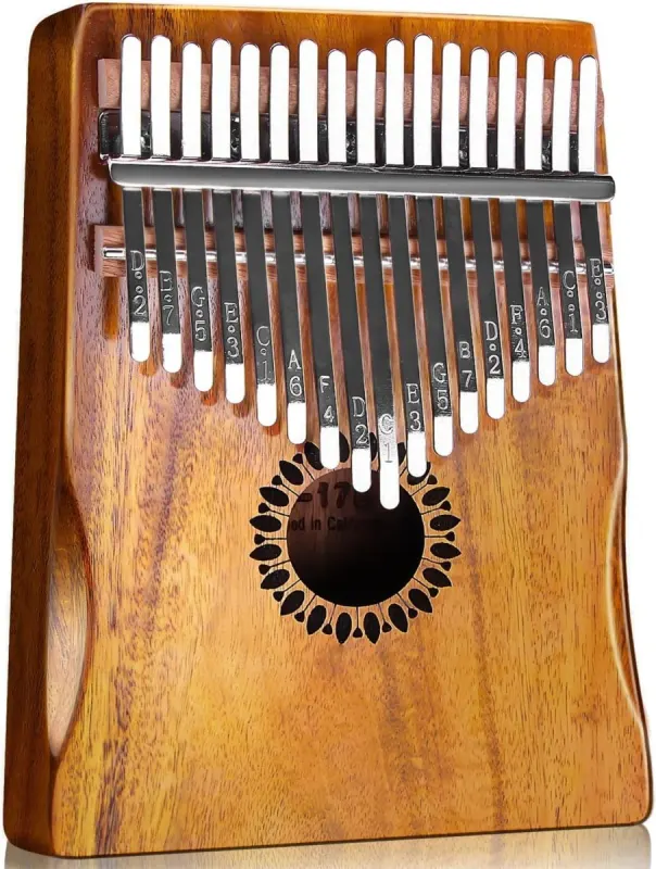Kalimba 17 Teclas Newlam: piano de pulgar para principiantes