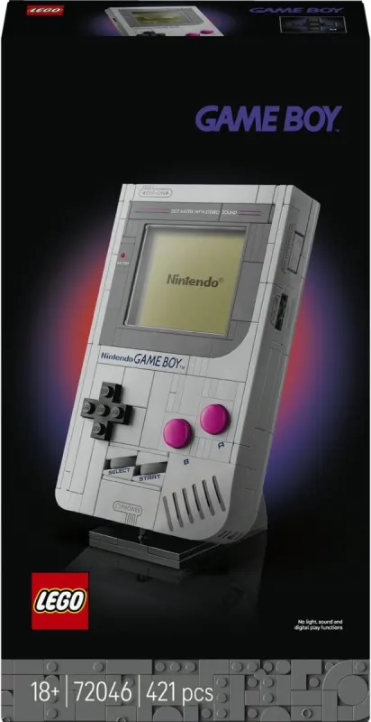 LEGO Game Boy: la consola de 421 ladrillos para adultos
