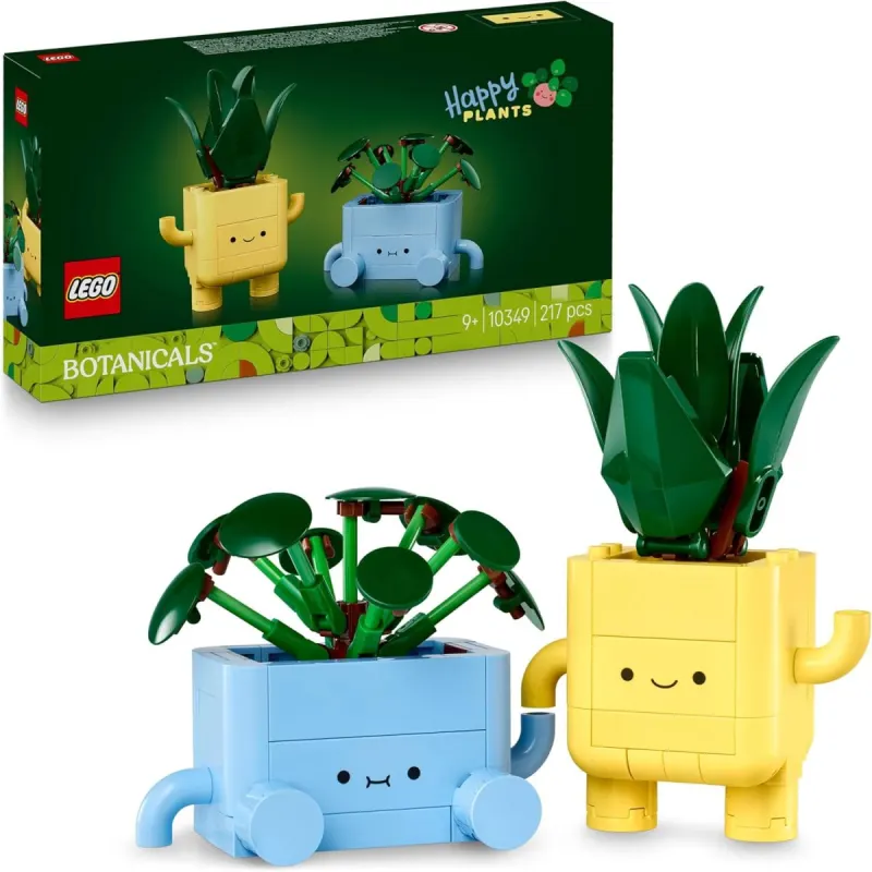 LEGO Plantas Felices 10349: Botanicals que sonríen