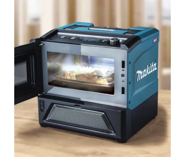 Microondas inalámbrico portátil Makita: disfruta de comidas calientes en cualquier lugar