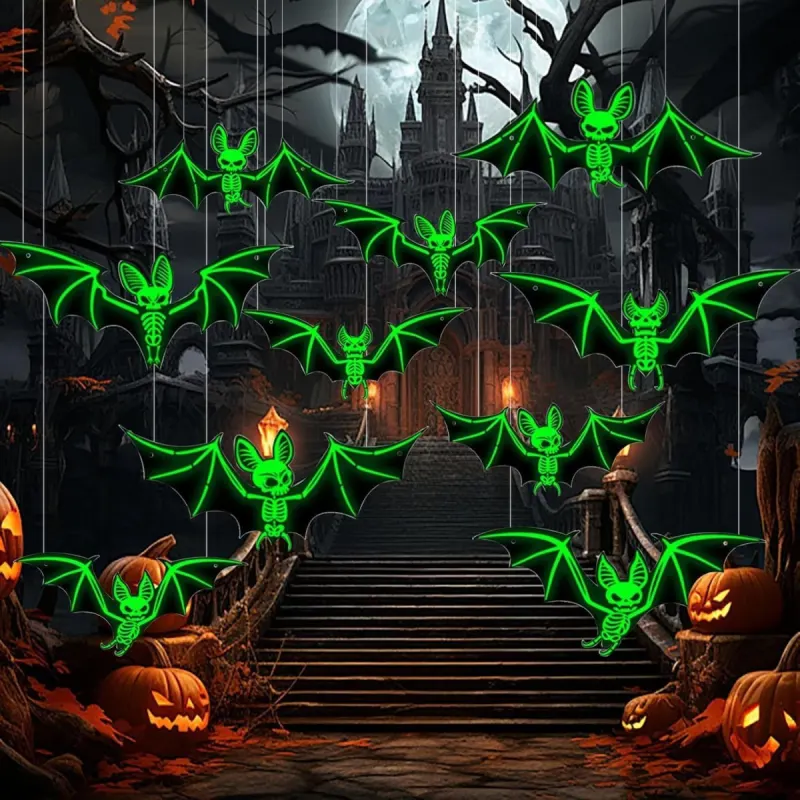 Murciélagos decoración Halloween: 10 piezas que brillan