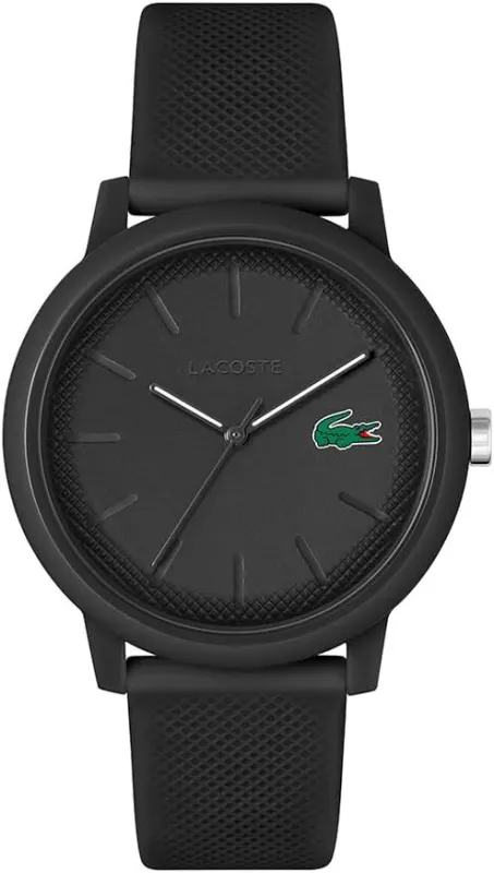 Reloj Lacoste hombre: 12.12 de cuarzo y silicona petit piqué