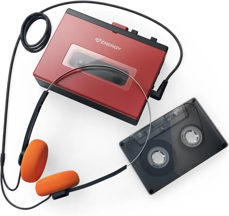 Reproductor de cassette portátil con Bluetooth de Energy Sistem
