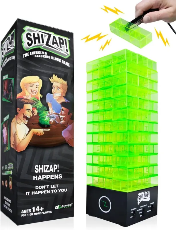 ShiZap!: juego de descargas eléctricas para apilar bloques