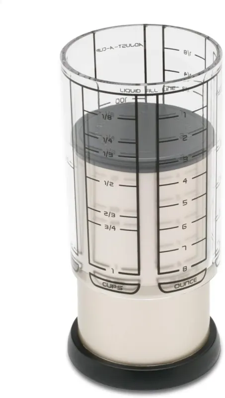 Vaso medidor ajustable KitchenArt Adjust-A-Cup de 1 taza