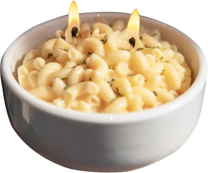 Vela macarrones con queso: el regalo que nadie ve venir