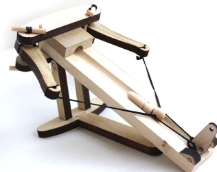 Mini ballesta de madera: e...