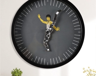Reloj De Pared De Bruce Lee