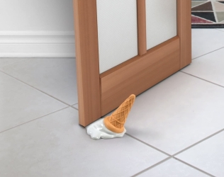 Scoops Ice Cream Door Stop...