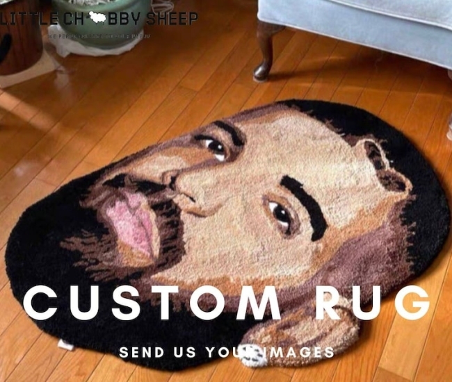 Alfombras personalizadas con tu retrato favorito - Celerity Portrait