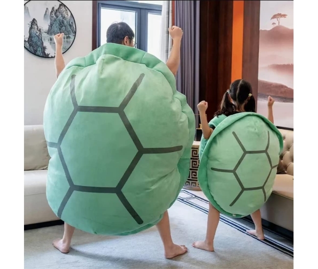 Almohada de caparazón de tortuga portátil: comodidad sin límites