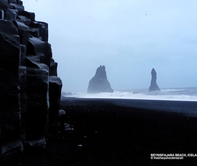 Arena negra de Islandia en una botella de vidrio - Regalos originales