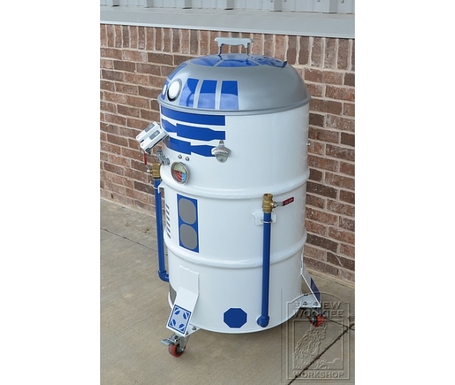 Barbacoa R2-D2: La forma más divertida de cocinar al aire libre