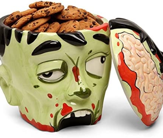 bote de galletas Zombie