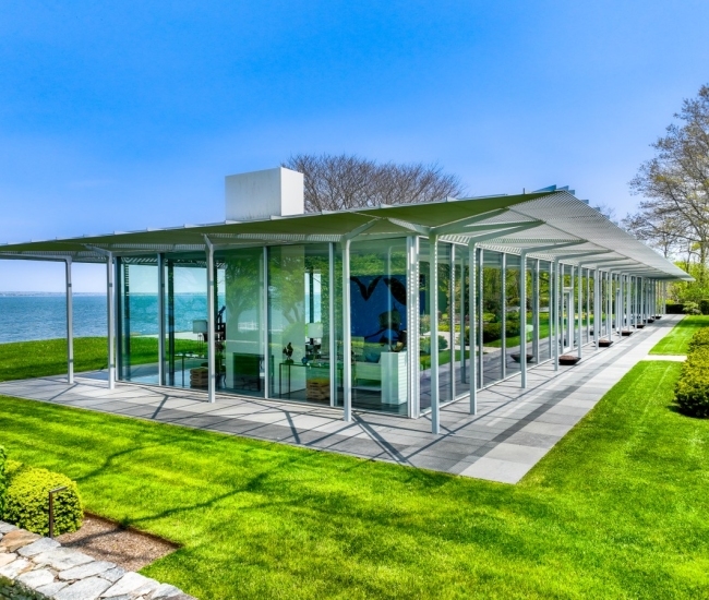 Clay Point House: Una mansión frente al mar en Fishers Island