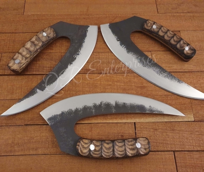 Cuchillo Ulu Hoja Fija Acero D2 | Regalos de cumpleaños y aniversarios