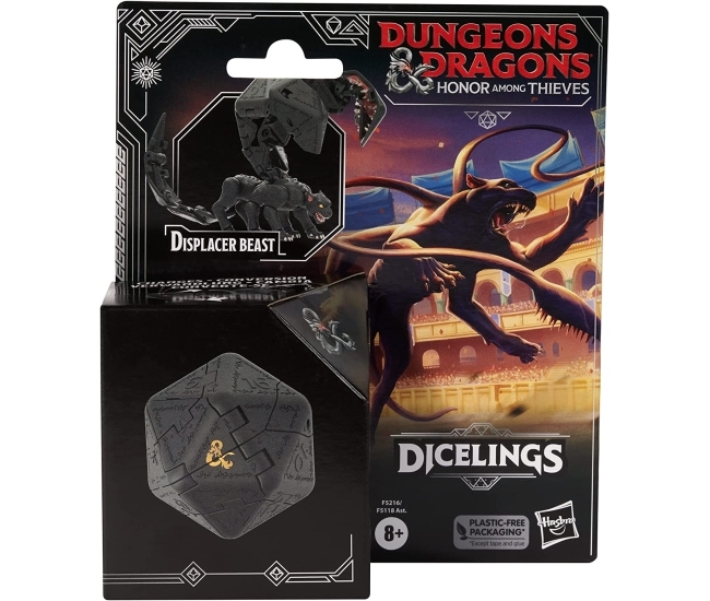 Dados transformadores Dicelings: la figura D&D Coleccionable Displacer Beast