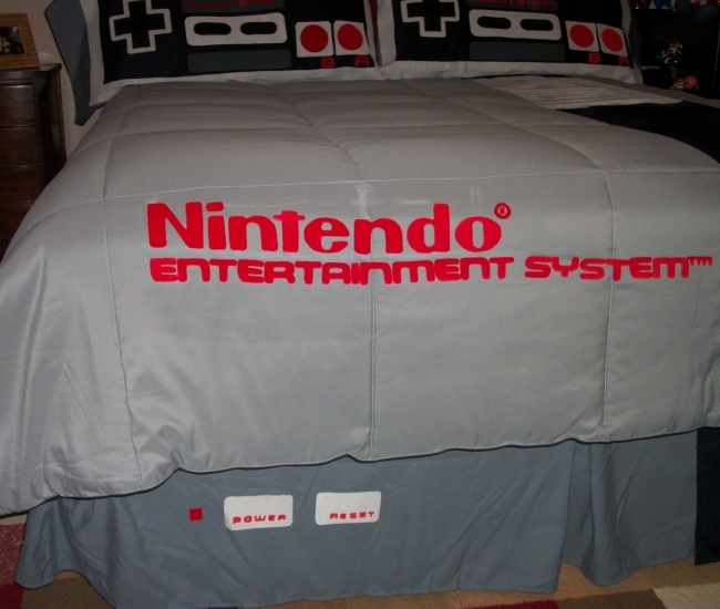 Juego de cama Nintendo - el tesoro retro para tu habitación