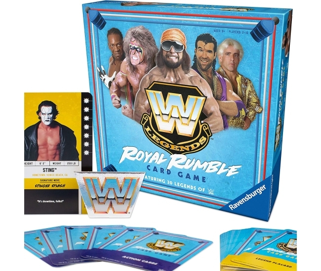 Conviértete en una leyenda de la WWE con el juego de cartas Royal Rumble de WWE Legends