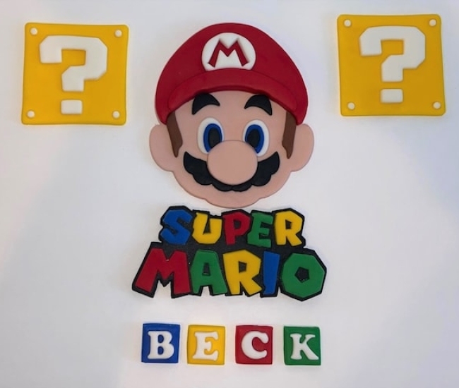 Kit de tarta Super Mario: crea una tarta de dos niveles con un diseño impresionante