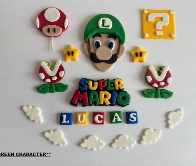 Kit de tarta Super Mario: crea una tarta de dos niveles con un diseño impresionante