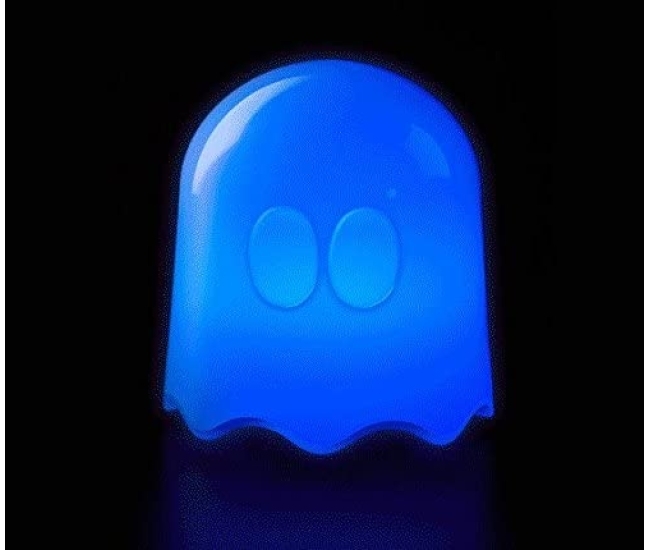 Lámpara fantasma Pac-Man que cambia de color - Regalo original para los nostálgicos de los videojuegos de los 80