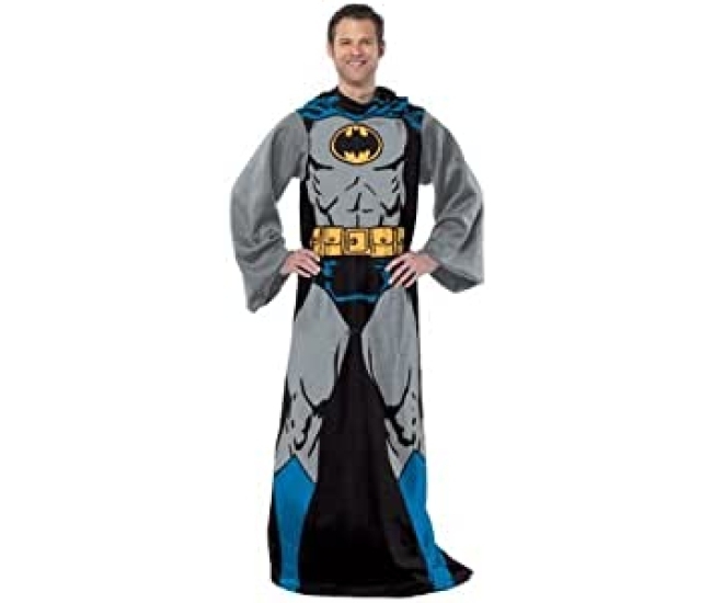 Manta Snuggie Batman de DC Comics para mantenerte caliente como el Caballero de la Noche