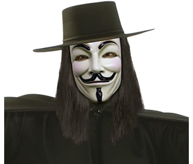 Máscara de Guy Fawkes: el accesorio definitivo para la revolución