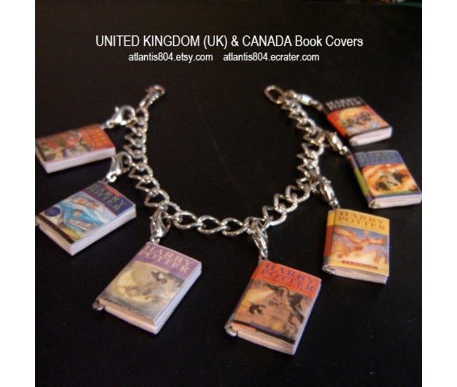 Harry Potter Mini Book Charm bracelet - Lleva contigo un pedazo de Hogwarts