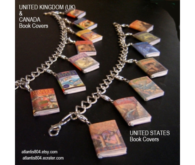 Harry Potter Mini Book Charm bracelet - Lleva contigo un pedazo de Hogwarts