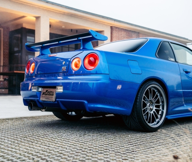 Subasta de Bonhams: Consigue el Nissan Skyline R34 GT-R de Paul Walker de Fast and Furious