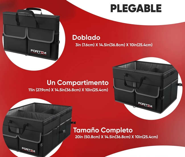 Organizador de Maletero plegable