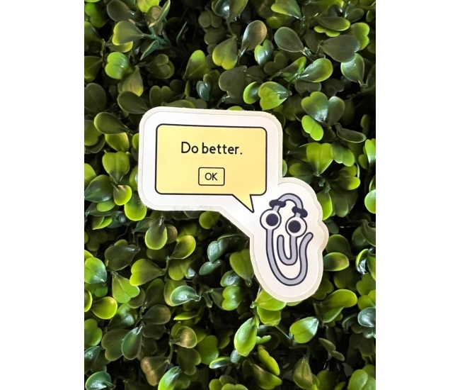 Clippy el Sujetapapeles Pegatinas Divertidas - Regalos para Compañeros de Trabajo y Damas de Honor