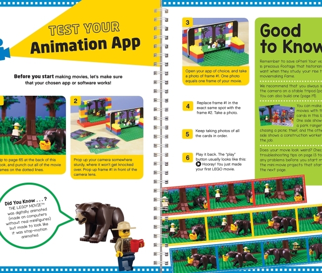 Kit de actividades LEGO Make Your Own Movie - Crea tus propias películas de animación stop-motion en casa