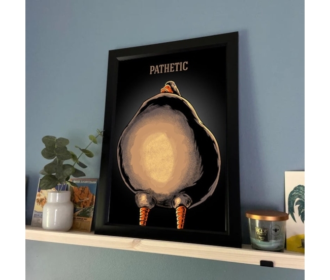 Póster del Pato Patético - Personalizable y hecho a mano