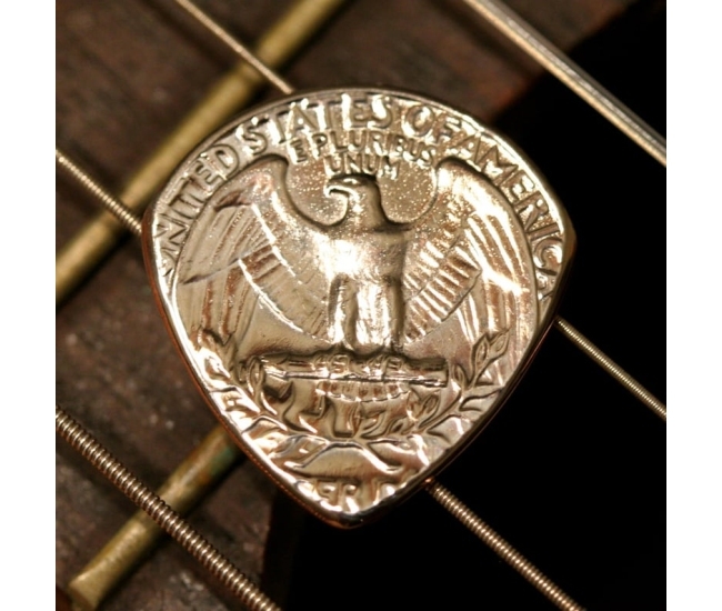 Quarter Guitar Pick: la púa de guitarra más auténtica y personalizada