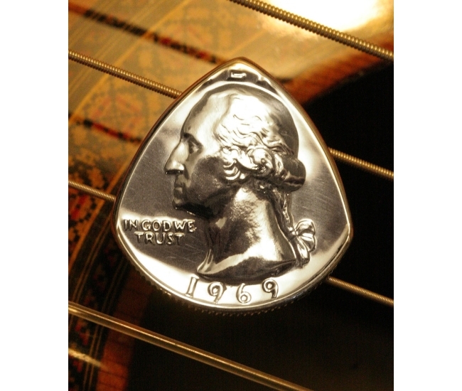 Quarter Guitar Pick: la púa de guitarra más auténtica y personalizada