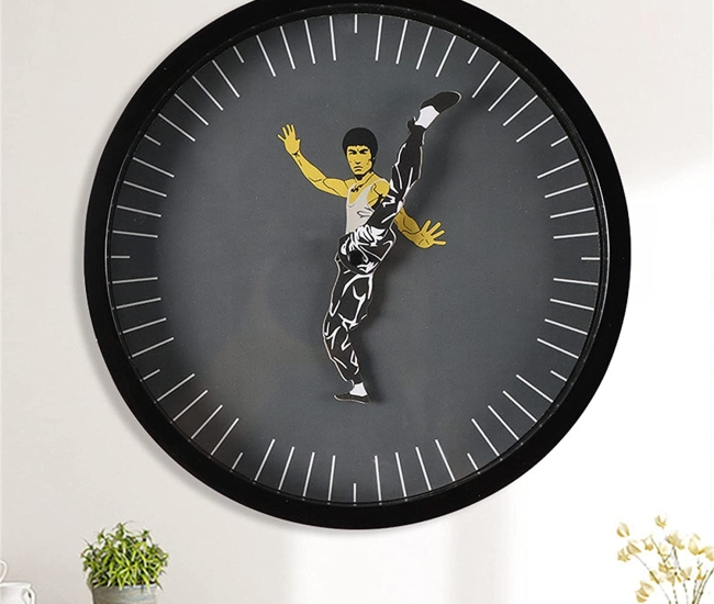 Reloj De Pared De Bruce Lee