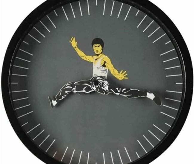 Reloj De Pared De Bruce Lee